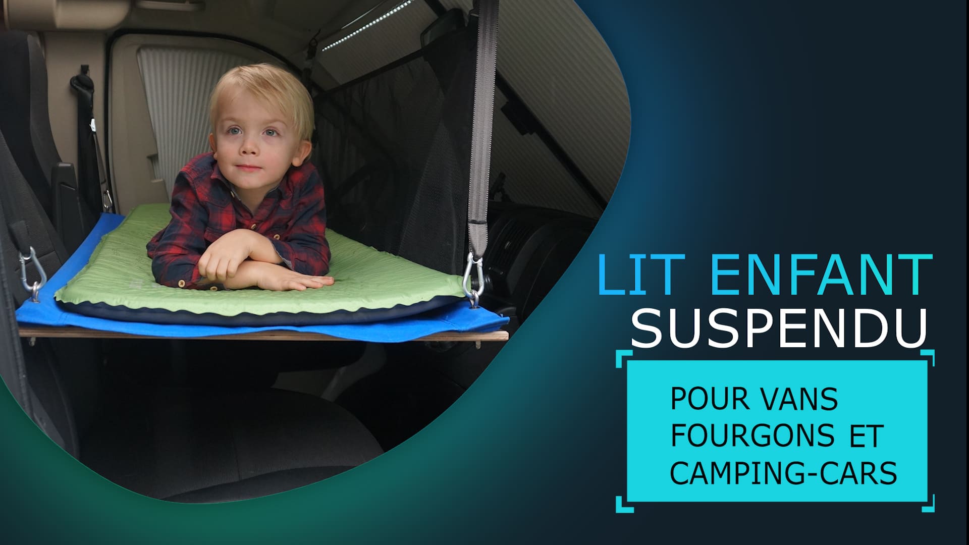 Vidéo lit enfant dans un fourgon ou un camping-car